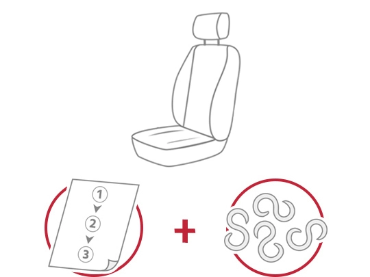 Pokrowce samochodowe do Ford Transit V 9m (2000-2006). Pokrowce miarowe materiałowe pasują do Ford Transit V 9m (2000-2006). Skład zestawu