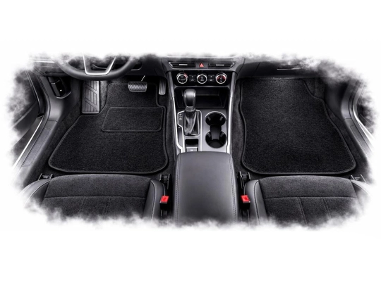 Dywaniki samochodowe, Dywaniki welurowe.