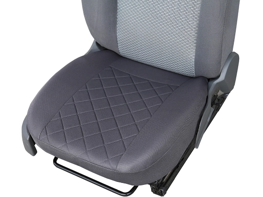 Pokrowce samochodowe, Pokrowce uniwersalne materiałowe w kolorze popielaty,.