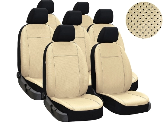 Pokrowce samochodowe do Opel Zafira C 7m (2011-2019). Pokrowce miarowe skórzane w kolorze beżowy, pasują do Opel Zafira C 7m (2011-2019). Pokrowce samochodowe do Opel Zafira C 7m (2011-2019). Pokrowce miarowe skórzane w kolorze beżowy, pasują do Opel Zafira C 7m (2011-2019).