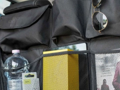 Organizery samochodowe, Organizery materiałowe.