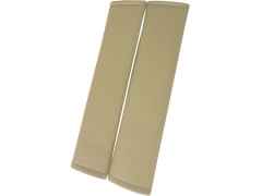 Nakładki samochodowe, Nakładki na pasy skórzane w kolorze beżowy,.