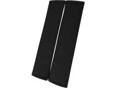 Nakładki samochodowe, Nakładki na pasy skórzane w kolorze czarny,.