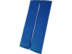 Nakładki samochodowe, Nakładki na pasy skórzane w kolorze niebieski,.