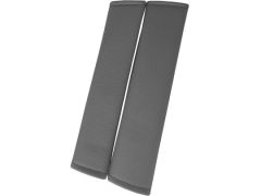 Nakładki samochodowe, Nakładki na pasy skórzane w kolorze szary,.