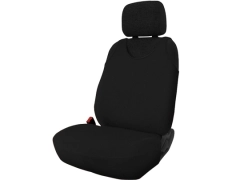 Koszulki samochodowe, Koszulki na siedzenia materiałowe w kolorze czarny,.