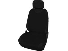 Koszulki samochodowe, Koszulki na siedzenia materiałowe w kolorze czarny,.