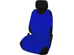 Koszulki samochodowe, Koszulki na siedzenia materiałowe w kolorze niebieski,.