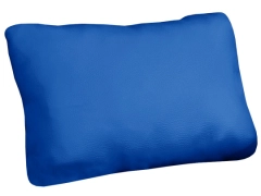 Poduszki samochodowe, Poduszki korygujące skórzane w kolorze niebieski,.