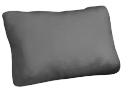Poduszki samochodowe, Poduszki korygujące skórzane w kolorze szary,.