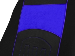 Pokrowce samochodowe, Pokrowce uniwersalne materiałowe, pikowane w kolorze niebieski,.