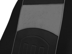 Pokrowce samochodowe, Pokrowce uniwersalne materiałowe, pikowane w kolorze szary,.