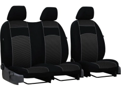 Pokrowce samochodowe do Opel Vivaro C (III) 2+1 (2019-...). Pokrowce miarowe materiałowe w kolorze 4 EX, pasują do Opel Vivaro C (III) 2+1 (2019-...).