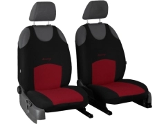 Koszulki samochodowe, Koszulki na siedzenia materiałowe w kolorze bordowy,.