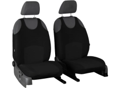 Koszulki samochodowe, Koszulki na siedzenia materiałowe w kolorze czarny,.