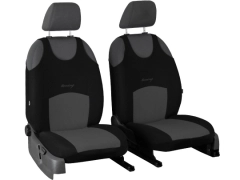 Koszulki samochodowe, Koszulki na siedzenia materiałowe w kolorze szary,.