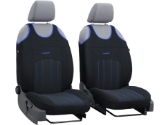Koszulki samochodowe, Koszulki na siedzenia materiałowe w kolorze niebieski,.