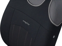 Koszulki samochodowe, Koszulki na siedzenia materiałowe w kolorze szary,.