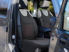 Koszulki samochodowe, Koszulki na siedzenia materiałowe.