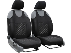 Koszulki samochodowe, Koszulki na siedzenia materiałowe w kolorze szary,.