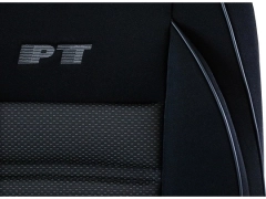 Maty samochodowe, Maty tłoczone materiałowe.