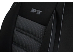 Maty samochodowe, Maty tłoczone materiałowe.