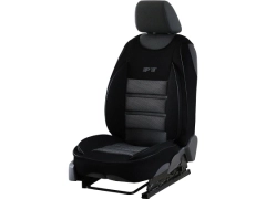 Maty samochodowe, Maty tłoczone materiałowe.