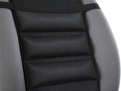 Maty samochodowe, Maty tłoczone materiałowe.