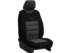 Maty samochodowe, Maty tłoczone alkantara w kolorze szary,.