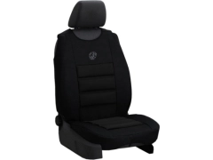 Maty samochodowe, Maty tłoczone alkantara w kolorze czarny,.