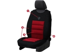 Maty samochodowe, Maty tłoczone alkantara.