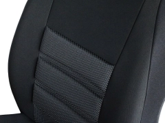 Maty samochodowe, Maty tłoczone materiałowe.