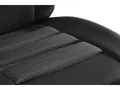 Maty samochodowe, Maty tłoczone materiałowe.