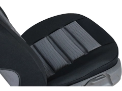 Maty samochodowe, Maty tłoczone materiałowe.