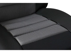 Maty samochodowe, Maty tłoczone materiałowe.