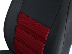 Maty samochodowe, Maty tłoczone materiałowe.