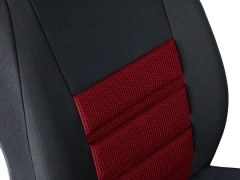 Maty samochodowe, Maty tłoczone materiałowe.