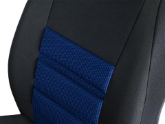 Maty samochodowe, Maty tłoczone materiałowe.