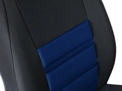 Maty samochodowe, Maty tłoczone materiałowe.