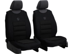 Maty samochodowe, Maty tłoczone alkantara w kolorze czarny,.