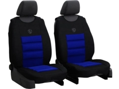Maty samochodowe, Maty tłoczone alkantara w kolorze niebieski,.