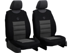 Maty samochodowe, Maty tłoczone alkantara w kolorze szary,.