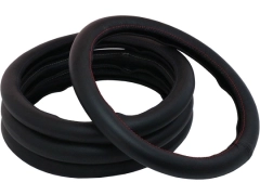 Pokrowce samochodowe, Pokrowce na kierownice skórzane.