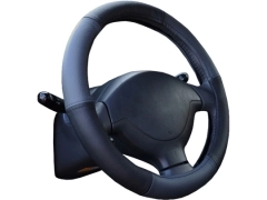 Pokrowce samochodowe, Pokrowce na kierownice skórzane.