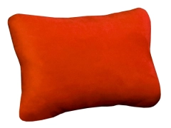 Poduszki samochodowe, Poduszki korygujące alkantara w kolorze ceglasty,.