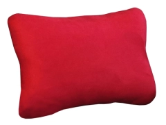 Poduszki samochodowe, Poduszki korygujące alkantara w kolorze czerwony,.