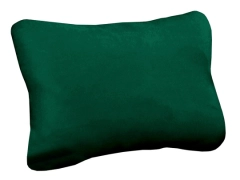 Poduszki samochodowe, Poduszki korygujące alkantara w kolorze zielony,.