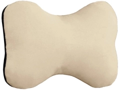 Poduszki samochodowe, Poduszki korygujące alkantara w kolorze beżowy,.