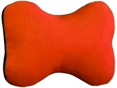 Poduszki samochodowe, Poduszki korygujące alkantara w kolorze ceglasty,.