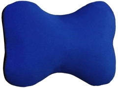 Poduszki samochodowe, Poduszki korygujące alkantara w kolorze niebieski,.